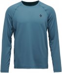 Black Diamond Herren Alpenglow Crew Longsleeve (Größe XL, blau)