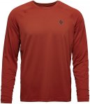 Black Diamond Herren Alpenglow Crew Longsleeve (Größe L, rot)