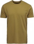 Black Diamond Herren BD Stripe T-Shirt (Größe XS, oliv)