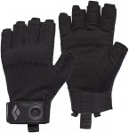 Black Diamond Crag Half-Finger Kletterhandschuhe (Größe S, schwarz)