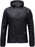 Black Diamond Herren Distance Wind Shell Jacke (Größe XL, schwarz)