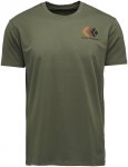 Black Diamond Herren Faded T-Shirt (Größe M, gruen)