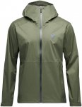 Black Diamond Herren Fineline Stretch Shell Jacke (Größe S, oliv)