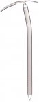 Black Diamond Raven Pro Eispickel (Größe 75cm, silber)