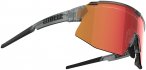 Bliz Breeze Sportbrille (Größe One Size, grau)