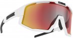 Bliz Fusion Sportbrille (Größe One Size, weiss)