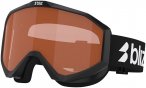 Bliz Kinder Liner JR Skibrille (Größe One Size, schwarz)