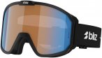 Bliz Rave Skibrille (Größe One Size, schwarz)