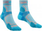 Bridgedale Damen Ultralight T2 Coolmax® Sport 3/4 Crew Socken (Größe 35 , bla