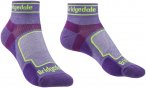 Bridgedale Damen Ultralight T2 Coolmax® Sport Low Socken (Größe 41 , lila)