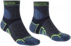 Bridgedale Herren Lightweight T2 Merino Sport 3/4 Crew Socken (Größe 44 , blau