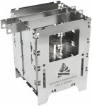 Bushcraft Essentials Bushbox LF Holzkocher (Größe ONE SIZE, grau)