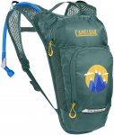 Camelbak Kinder Mini M.U.L.E. Rucksack (Größe 1.5L+1.5L Reservoir, gruen)
