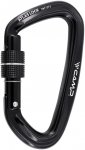 Camp Atlas Lock Karabiner (Größe One Size, schwarz)