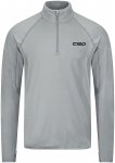 CEP Herren Core Run Thermal Zip Longsleeve (Größe L, grau)