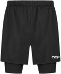 CEP Herren Run 2in1 Shorts (Größe L, schwarz)