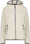 CMP Damen Highloft Hoodie Jacke (Größe L, weiss)