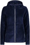CMP Damen Highloft Hoodie Jacke (Größe M, blau)