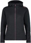CMP Damen Hoodie Jacke (Größe XXS, grau)