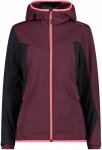CMP Damen Hoodie Jacke (Größe L, rot)