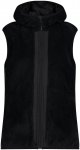 CMP Damen Hoodie Weste (Größe M, schwarz)