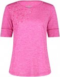 CMP Damen Melange Print T-Shirt (Größe XS, pink)