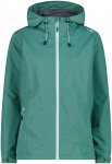 CMP Damen Rain Fix Hoodie Jacke (Größe XL, tuerkis)