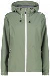 CMP Damen Rain Fix Hoodie Jacke (Größe XXS, gruen)