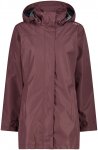 CMP Damen Rain Hoodie Button Jacke (Größe XXS, rot)