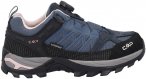 CMP Damen Rigel Low Fitgo WP Schuhe (Größe 36, blau)