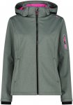 CMP Damen Soft Melange Jacke (Größe XXS, gruen)
