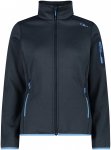 CMP Damen Strick Fleece Jacke (Größe XL, blau)