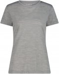 CMP Damen T-Shirt (Größe S, grau)