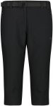 CMP Damen Trekking 3/4 Shorts (Größe XXL, schwarz)