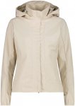 CMP Damen Zip Hoodie Jacke (Größe XL, beige)