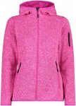 CMP Damen Zip Hoodie Jacke (Größe XS, pink)