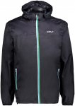 CMP Herren Ripstop Fix Hoodie Jacke (Größe S, schwarz)