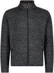 CMP Herren Stretch Fleece Jacke (Größe S, grau)