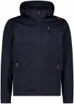 CMP Herren Zip Hoodie Jacke (Größe 4XL, blau)