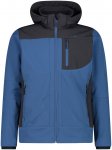 CMP Herren Zip Hoodie Softshell Jacke (Größe M, blau)