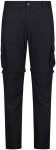 CMP Herren Zip Off Hose (Größe 4XL, schwarz)