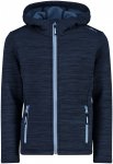 CMP Kinder Girls Fix Hoodie Jacke (Größe 128, blau)