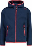 CMP Kinder Girls Strick Fleece Jacke (Größe 92, blau)