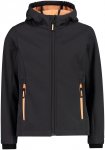 CMP Kinder Softshell Hoodie Jacke (Größe 98, grau)
