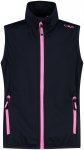 CMP Kinder Softshell Weste (Größe 104, blau)