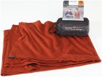 Cocoon Merino Reisedecke (Größe ONE SIZE, rot)