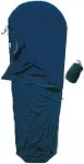 Cocoon MummyLiner Micro-Fleece Schlafsack (Größe max. 210cm, blau)