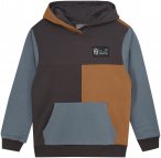 Color Kids Kinder Colorblock Hoodie (Größe 116, grau)