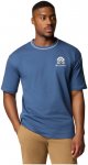 Columbia Herren Landroamer Crew T-Shirt (Größe M, blau)