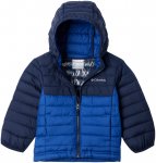 Columbia Kinder Powder Lite II Hoodie Jacke (Größe 140 , blau)
